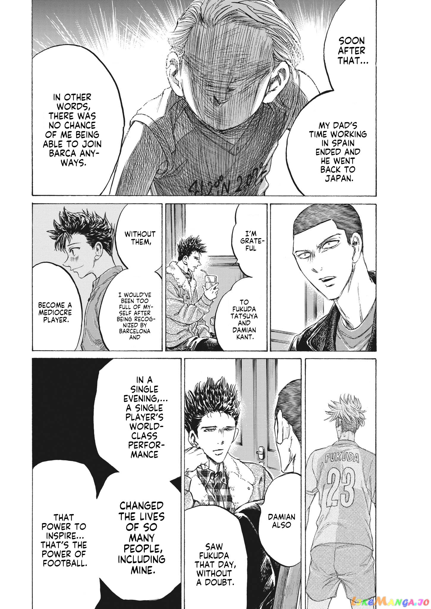 Ao Ashi, Chapter 335 image 03